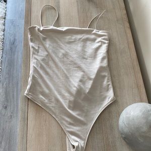 Abercrombie bodysuit size S - ivory
